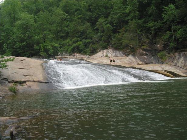 Tallulah Gorge Sliding Rock