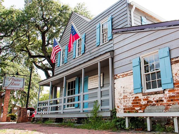 The Pirates' House in Savannah, Georgia