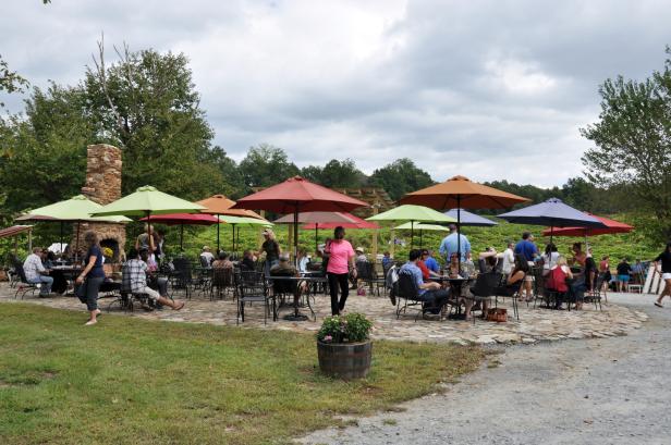 Crush Fest Wine & Food Festival at Yonah Mountain Vineyards in Cleveland