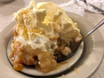 Homemade cobbler