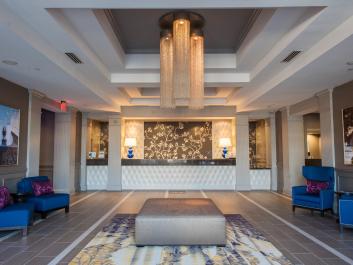 Welcoming lobby