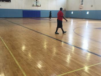 Johnson Park - indoor basketball court