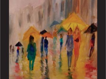 Abstract Painting by Pete Krawiec