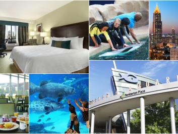 Discover great deals when you book a Georgia Aqauarium package at a Hilton Hotel