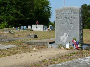 Blind Willie McTell's Grave Site in McDuffie County