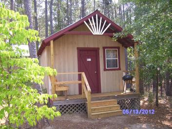 Stay in One of our Five cabins