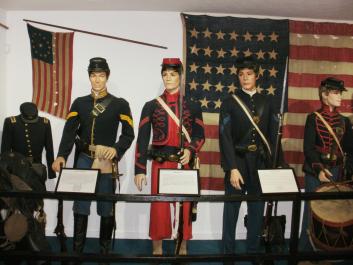 Original Fire Zouave, Infantry and Cavalry uniforms