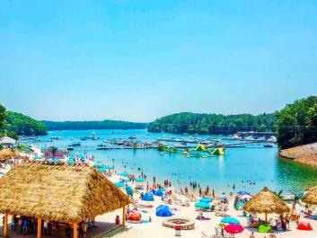 Waste away at Margaritaville at Lanier Islands.