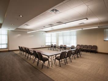 Newly completed Conventer Center