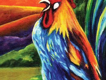 Cover image of the 2017 Farm Trail brochure. Painting by local artist Tina Maslankowski.