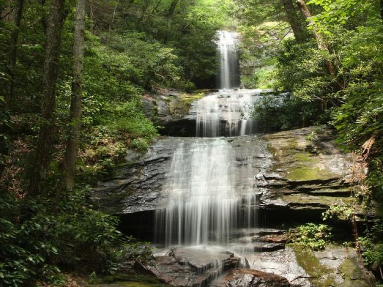 DeSota Falls Waterfalls in Georgia: DeSota Falls