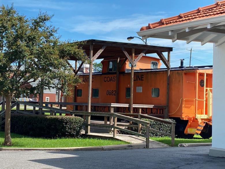 Fitzgerald Caboose at AB&A Historic Train Depot Official