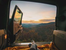 Richard B. Russell Scenic Highway in north Georgia. Photo by @kimieyates