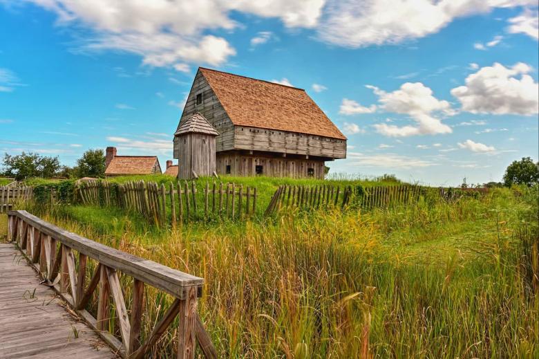 Fort King George in Darien, Georgia