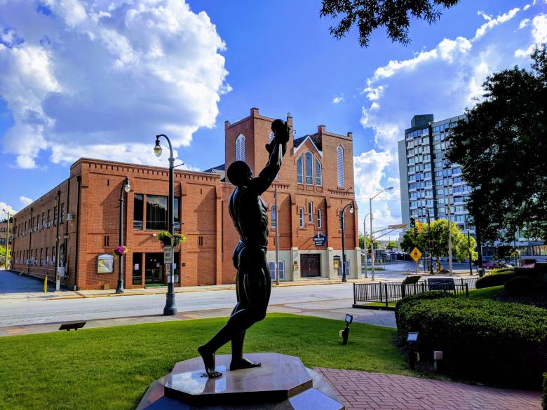 Martin Luther King Jr. National Historical Park in Atlanta, Georgia