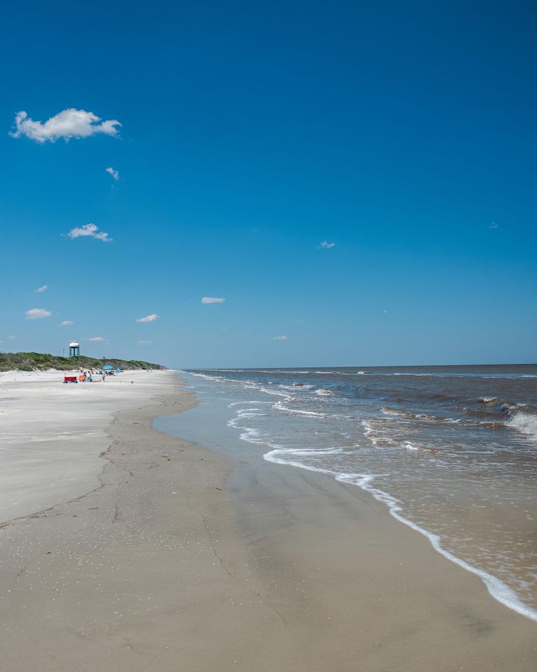 Glory Beach on Jekyll Island, Georgia. Photo by @wandernorthga