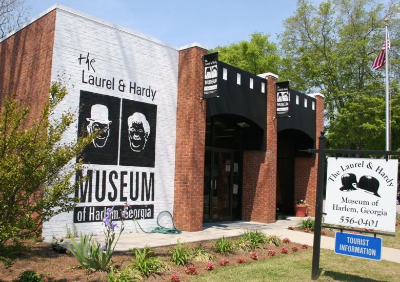 Laurel and Hardy Museum in Harlem, Georgia