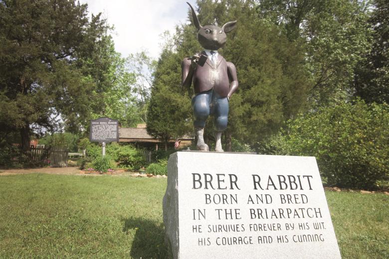 Brer Rabit at Uncle Remus Museum in Eatonton, georgia