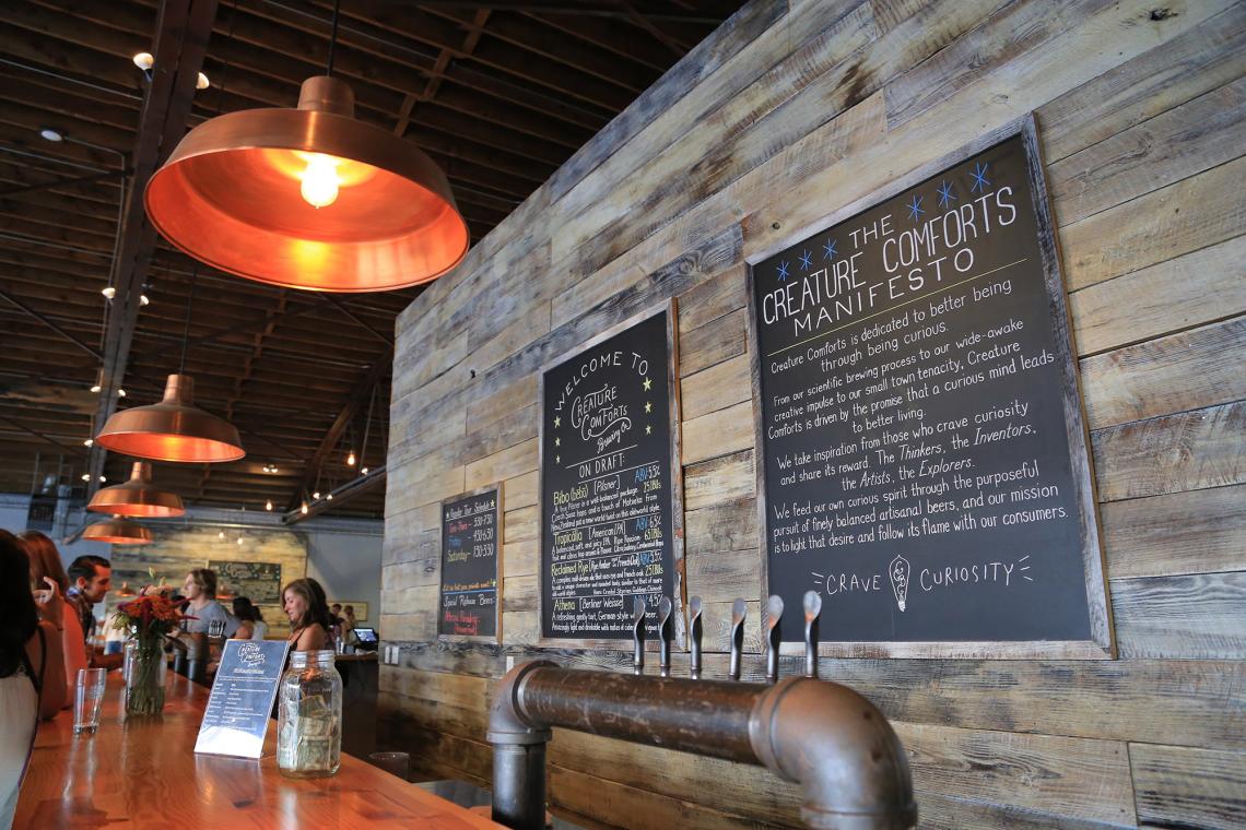 Creature Comforts in Athens, Georgia