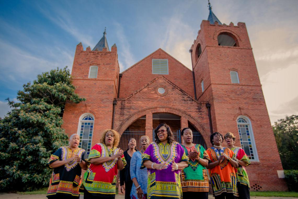 Freedom Singers in Albany, Georgia
