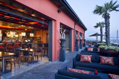 Rocks on the Roof, The Bohemian Rocks on the Roof at The Bohemian in Savannah, Georgia