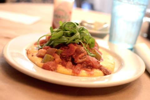 Shrimp & Pimento Cheese Grits